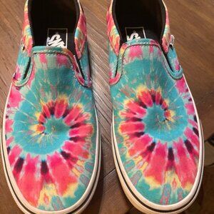 Colorful Tie-Dye Slip-On VANS